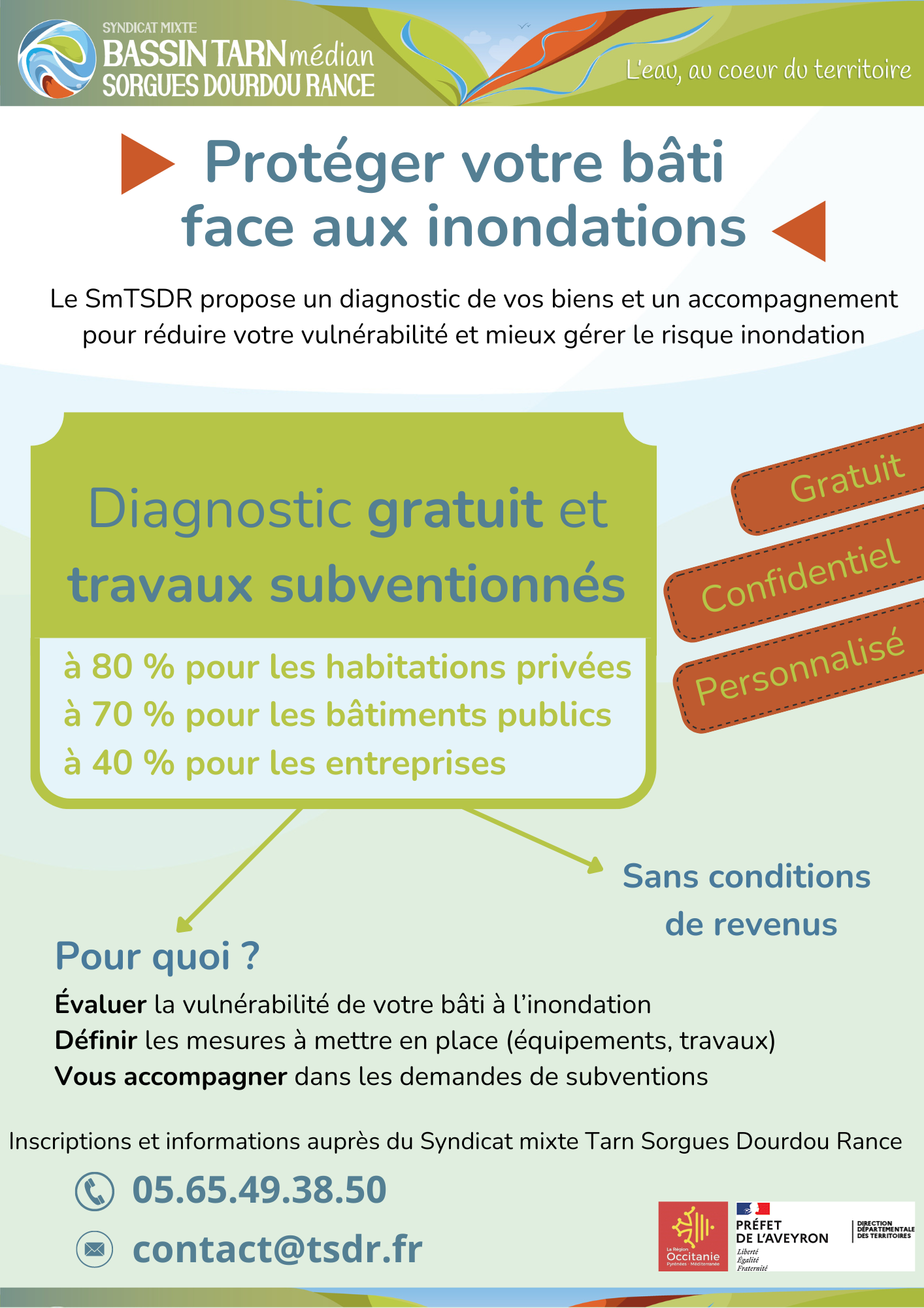 Lire la suite à propos de l’article Campagne de diagnostics de vulnérabilité au risque inondation sur le territoire